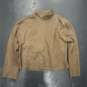 Zara Brown Turtleneck Sweater
